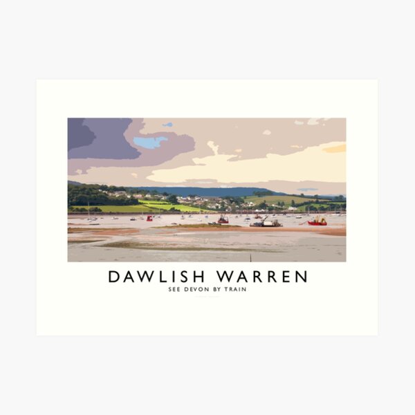 Dawlish Warren (Railway Poster) Art Print