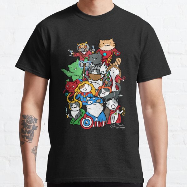 Catvengers T Shirts for Sale Redbubble