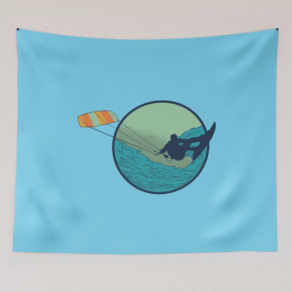 Item preview, Kitesurfing, wave designed and sold by DerSenat.