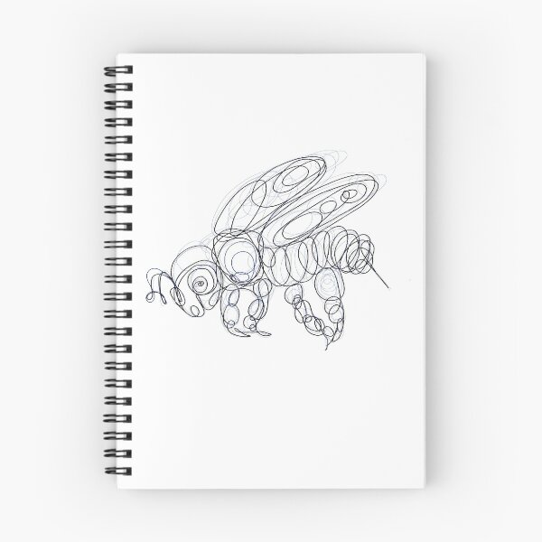 Item preview, Honey Bee Line Drawing designed and sold by Rocky Mountain Artistry.