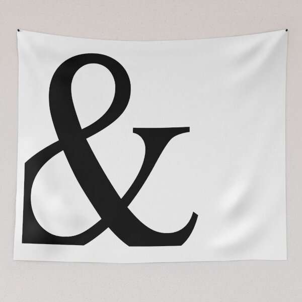 Item preview, Typography, Ampersand, And Sign designed and sold by efratul.