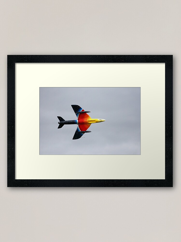 Alternate view of Hawker Hunter F58A Framed Art Print