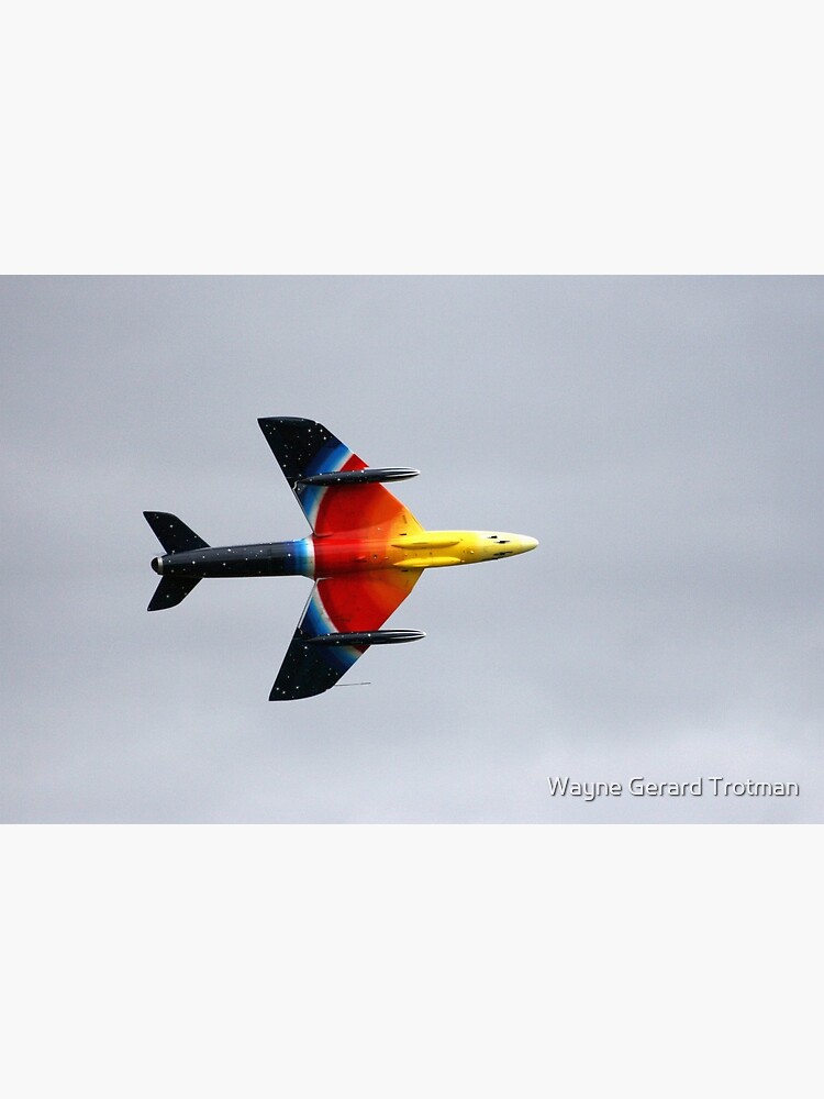 Hawker Hunter F58A by redmoondragon