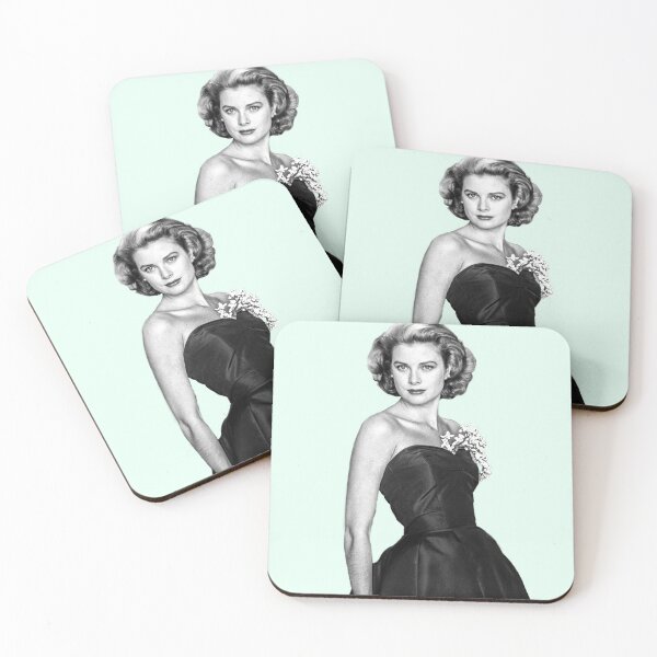 Item preview, Grace Kelly Hint of Mint Background  designed and sold by psychedelicflow.