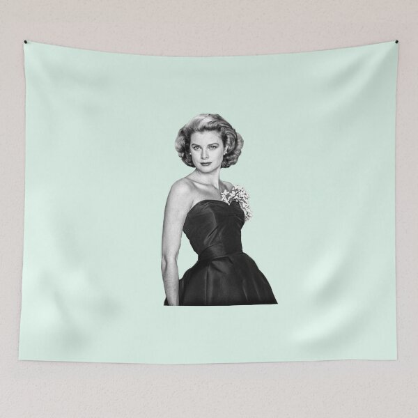 Item preview, Grace Kelly Hint of Mint Background  designed and sold by psychedelicflow.