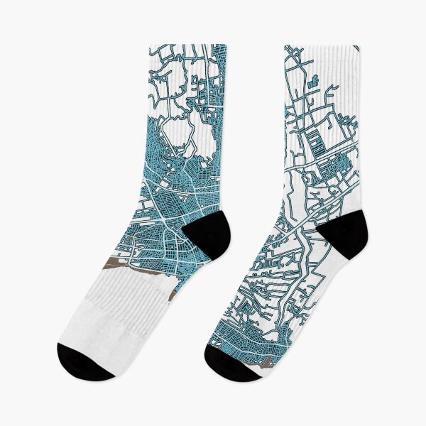 Item preview, Antalya Street Map, Turkey Art, Antalya Pattern designed and sold by IvonDesign.