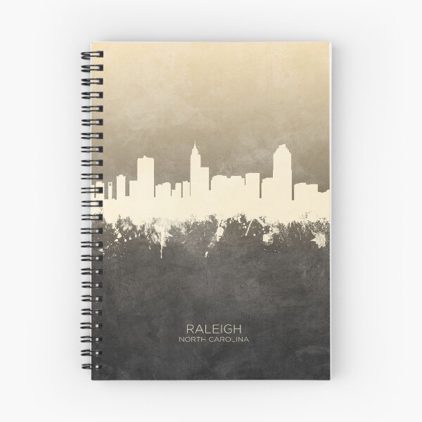 Item preview, Raleigh North Carolina Skyline designed and sold by ArtPrints.