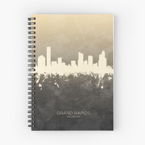 Item preview, Grand Rapids Michigan Skyline designed and sold by ArtPrints.