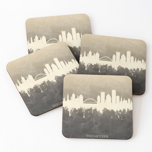Artikelvorschau, Rochester New York Skyline entworfen und verkauft von ArtPrints.