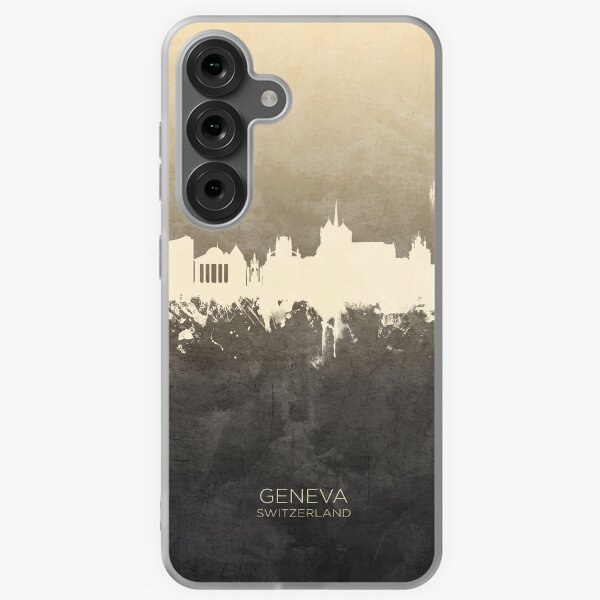Item preview, Geneva Switzerland Skyline designed and sold by ArtPrints.