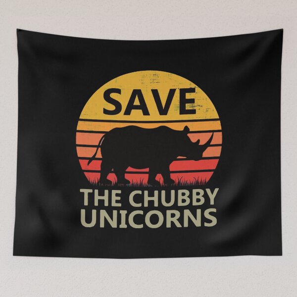 Item preview, Save The Chubby Unicorn designed and sold by SpitLake.