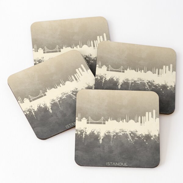 Artikelvorschau, Istanbul Turkey Skyline entworfen und verkauft von ArtPrints.