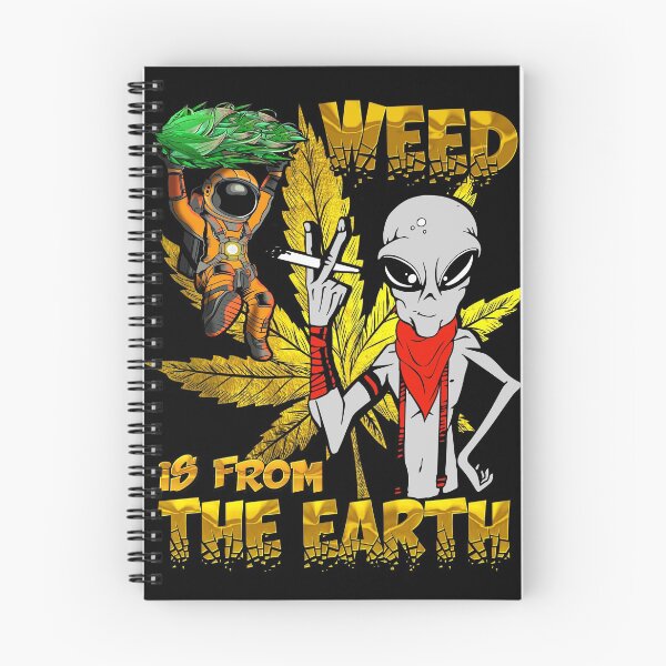 Item preview, Weed is from the Earth Best Alien Golden Era Art designed and sold by DabGraphic.