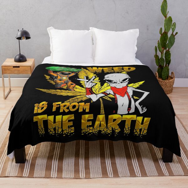 Item preview, Weed is from the Earth Best Alien Golden Era Art designed and sold by DabGraphic.
