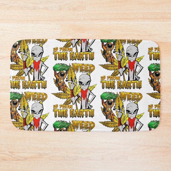 Item preview, Weed is from the Earth Best Alien Golden Era Art designed and sold by DabGraphic.