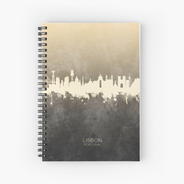 Aperçu de l'œuvre Lisbon Portugal Skyline créée et vendue par ArtPrints.