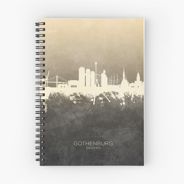 Item preview, Gothenburg Sweden Skyline designed and sold by ArtPrints.