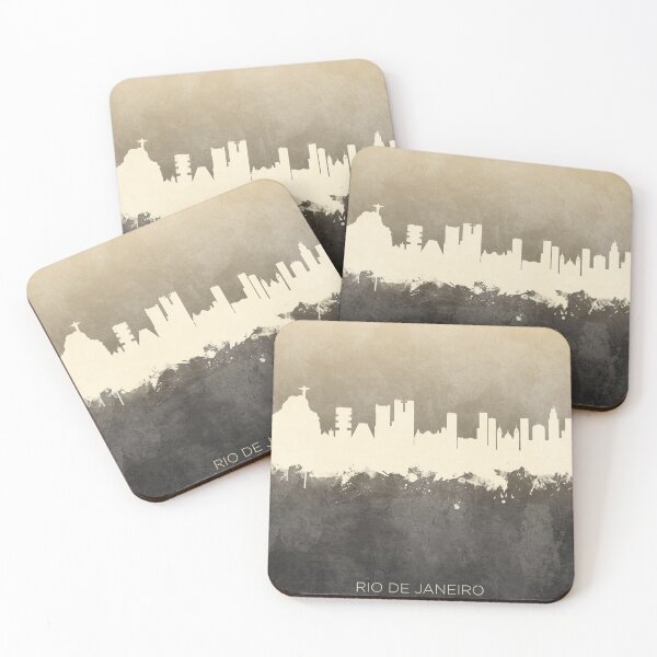 Item preview, Rio de Janeiro Brazil Skyline designed and sold by ArtPrints.