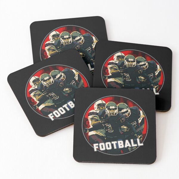 Item preview, Cool Football Season Red Art Graphic Youth Helmet & Jersey on White Cool Football Designed Shirts and Apparel designed and sold by GabiBlaze.
