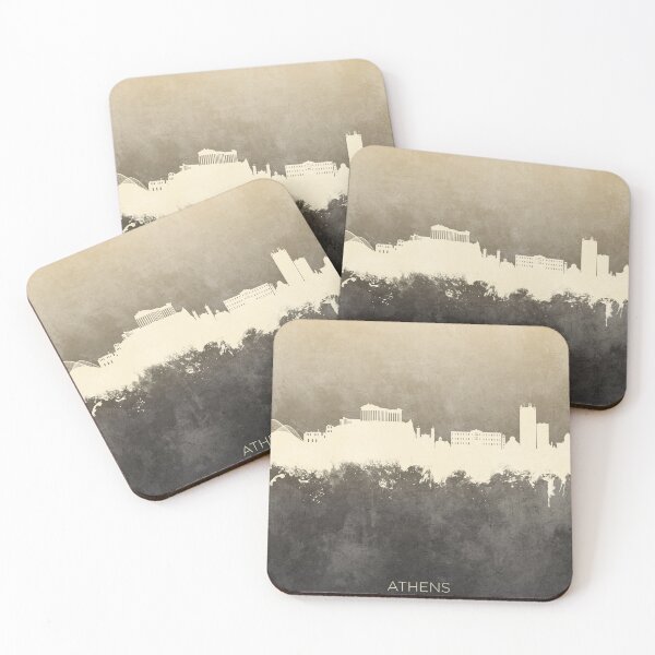 Artikelvorschau, Skyline von Athen, Griechenland entworfen und verkauft von ArtPrints.