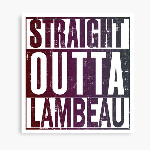 Straight Outta Lambeau Canvas Print