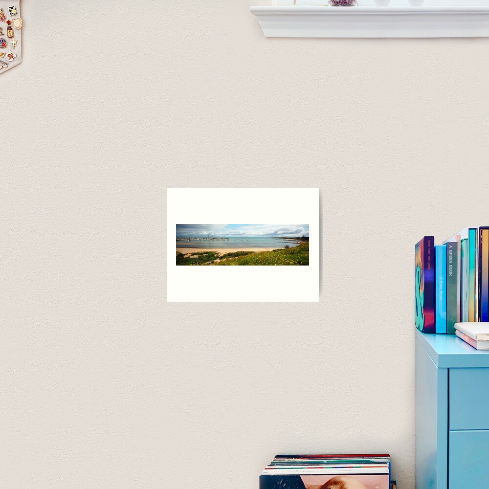 Sandringham Yacht Club - Panorama Art Print