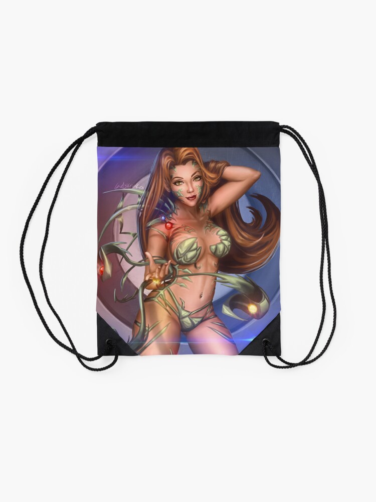 Alternate view of Symbiotic Armor Warrior Drawstring Bag