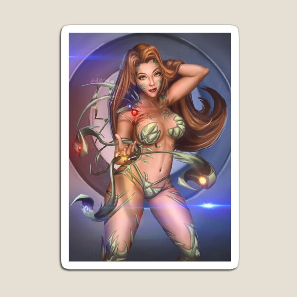 Symbiotic Armor Warrior Magnet