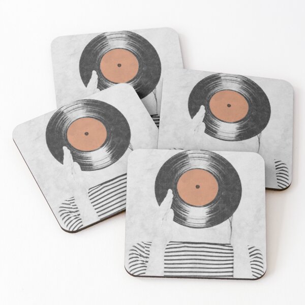 Item preview, Vinyl record head ... designed and sold by Underdott.