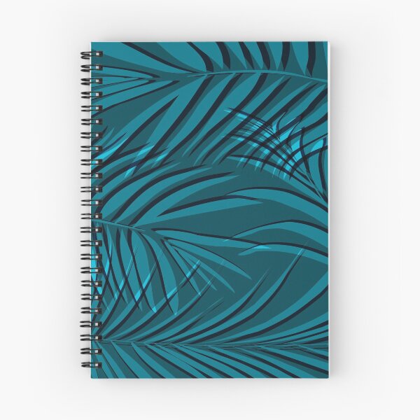Item preview, Palm leaf turquoise  designed and sold by Milatoo.