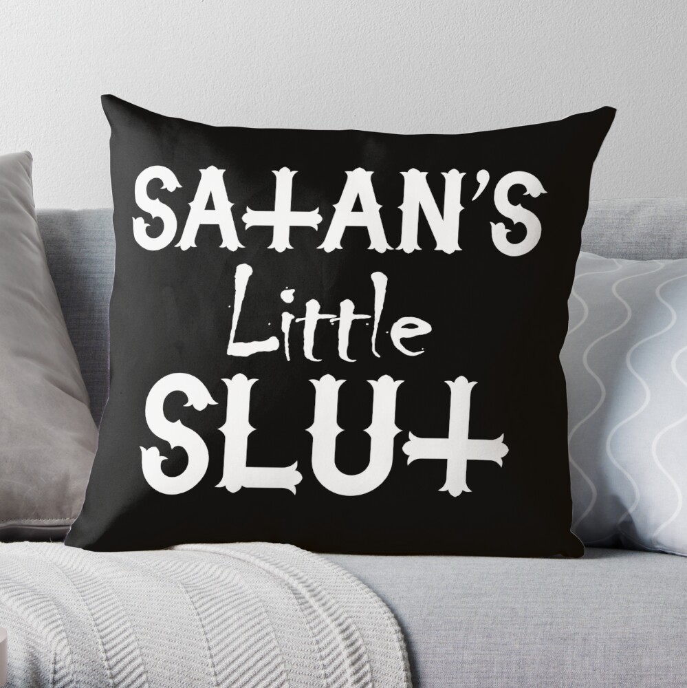 Blasphemy, Yes, But It Was Funny Throw Pillow