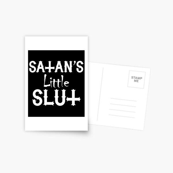 Little Slut Postcards Redbubble