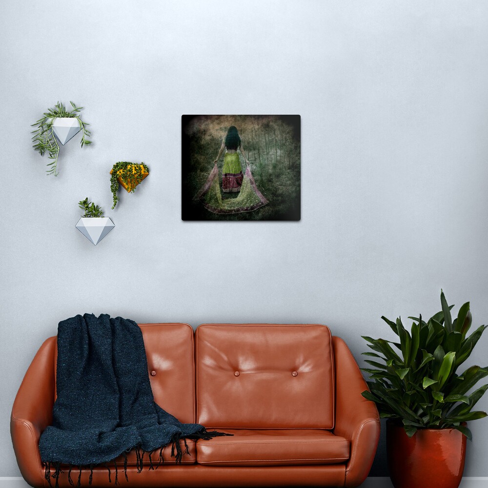 Searching Metal Print