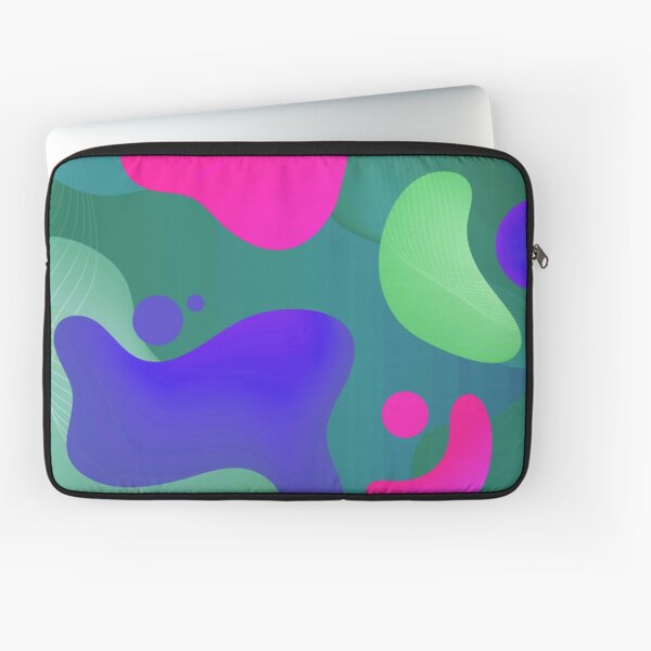Very Cool, Super Awesome and kind of Pretty Amazing Colorful Abstract Pattern Laptop Sleeve