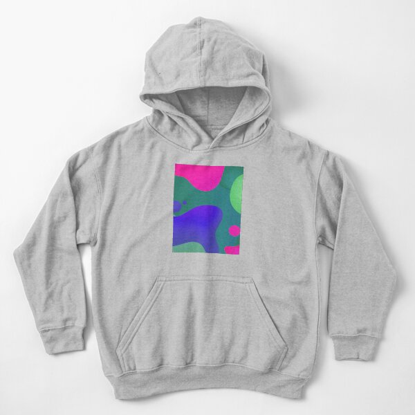 Very Cool, Super Awesome and kind of Pretty Amazing Colorful Abstract Pattern Kids Pullover Hoodie