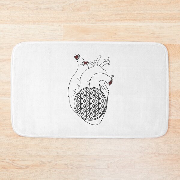 Item preview, Heart with flower of life designed and sold by carries-anatomy.