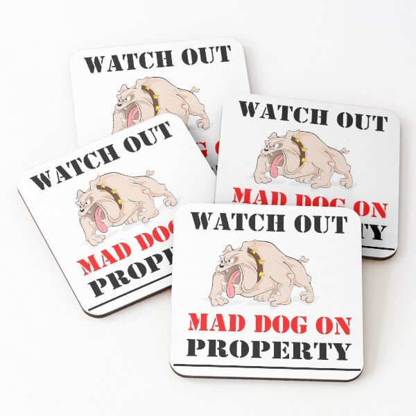 Item preview, Mad Dog on Property designed and sold by Rott515.