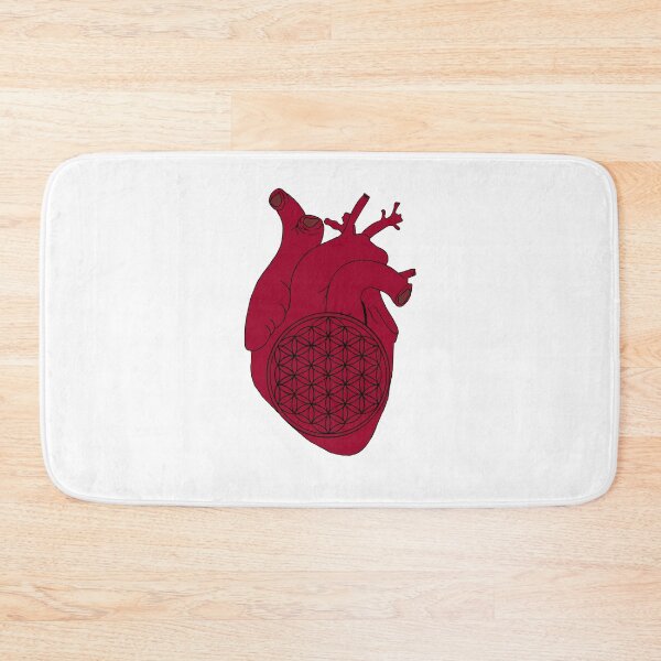 Item preview,  Heart with flower of life designed and sold by carries-anatomy.