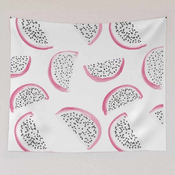 Item preview, Dragon fruit food pattern designed and sold by Milatoo.