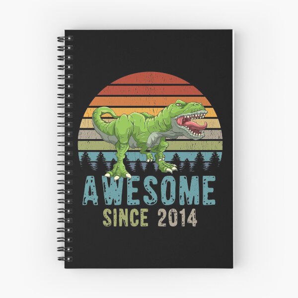 Item preview, Awesome Since 2014 T Rex Dino 5. Geburtstag designed and sold by BornDesign.