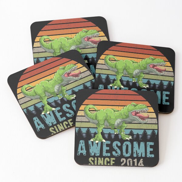 Item preview, Awesome Since 2014 T Rex Dino 5. Geburtstag designed and sold by BornDesign.