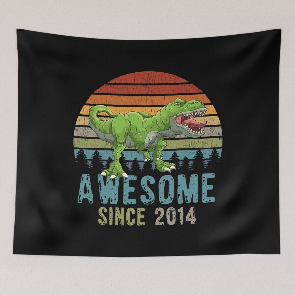 Item preview, Awesome Since 2014 T Rex Dino 5. Geburtstag designed and sold by BornDesign.