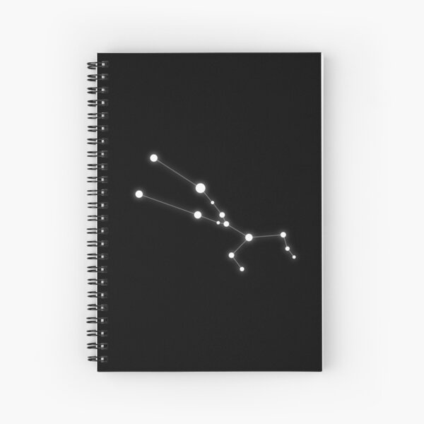 Taurus zodiac star sign Spiral Notebook