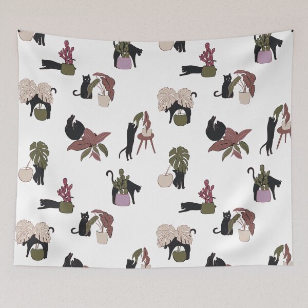 Item preview, Cats vs plants designed and sold by Milatoo.