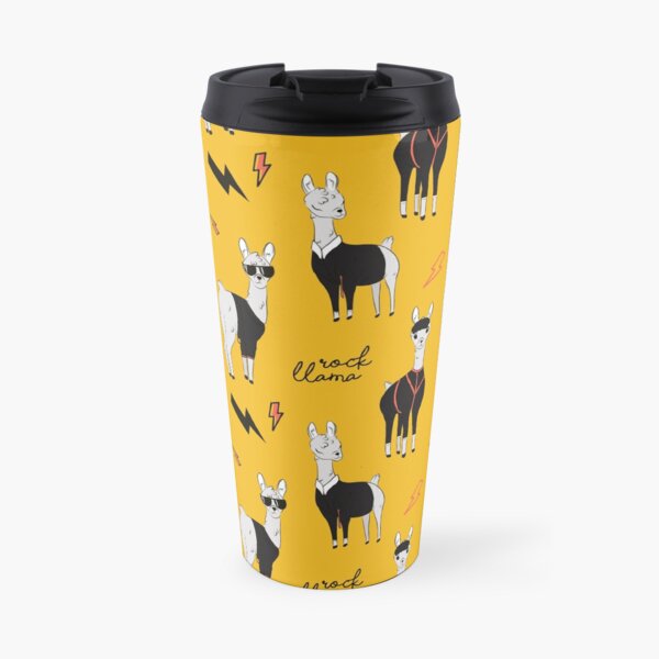 Rock llama Travel Mug