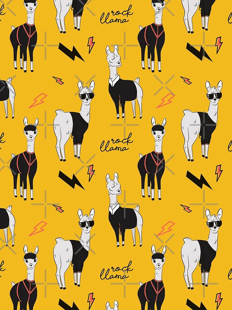 Rock llama by Milatoo