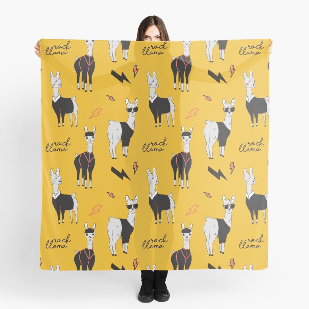Rock llama Scarf