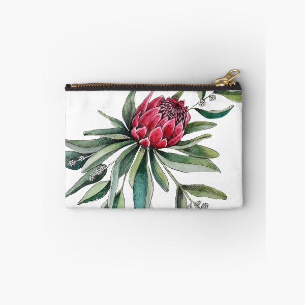 Item preview, Protea watercolor botanical designed and sold by MagentaRose.