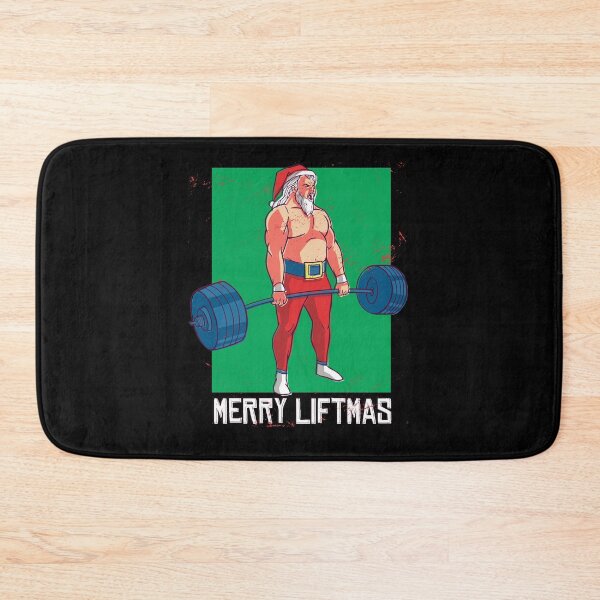 Item preview, MERRY LIFTMAS SANTA FUNNY CHRISTMAS XMAS GIFT T-SHIRT TEE SWEATER CASE STICKER designed and sold by Timcito.