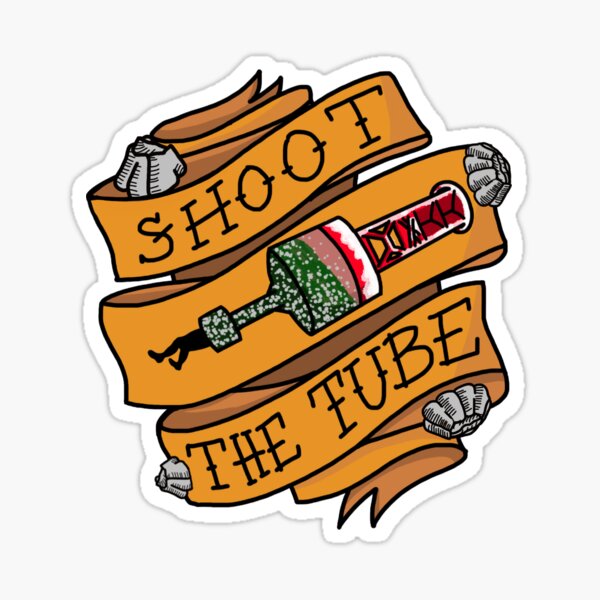 Coast Guard ATON - Shoot the Tube Sticker